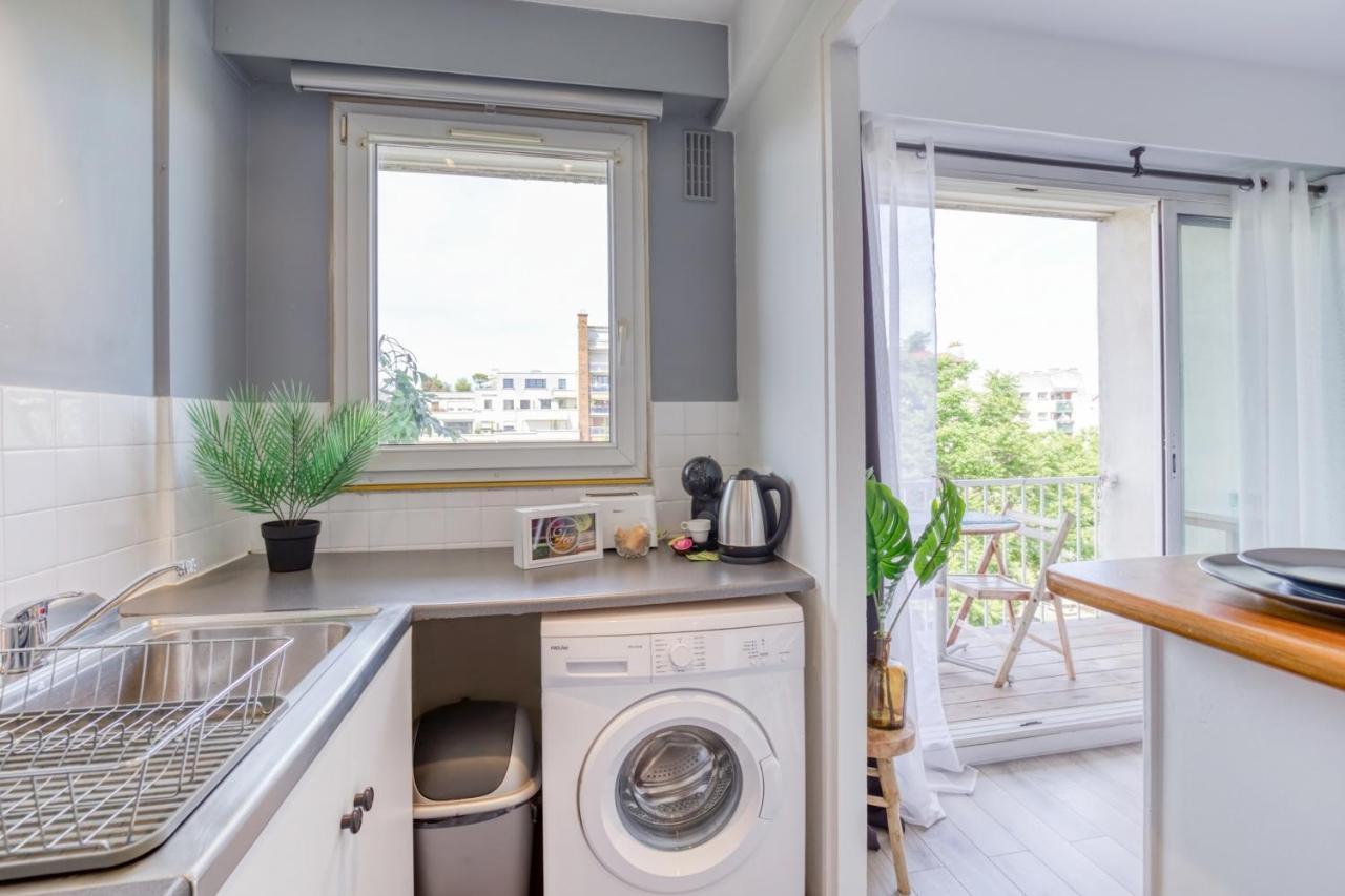 Zzzen Aux Portes De Paris Avec Parking Et Netflix Vincennes Buitenkant foto